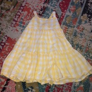 Yellow Gingham Gymboree Dress